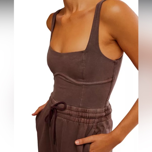 Free People Purple (trailblazer-color) Inbound Onesie Jumpsuit‎ - Picture 9 of 14